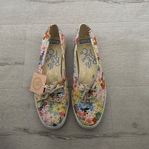 New Rifle paper keds new floral shoe size 9